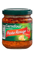 Sauce pasta pesto rouge Carrefour