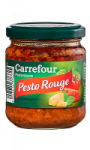 Sauce pasta pesto rouge Carrefour
