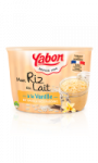 Riz au lait à la vanille Yabon
