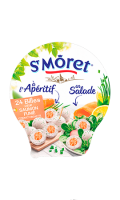Fromage apéritif coeur saumon ciboulette Saint Moret