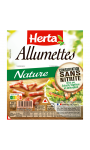 Allumettes nature sans nitrite Herta