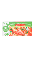 Purée de tomates Carrefour Classic\'