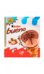 Glace au chocolat en cône Kinder Bueno