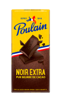 Chocolat noir extra Poulain