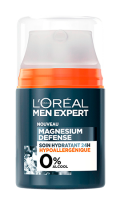 Soin hydratant hypoallergénique 24h 0% alcool L\'Oréal Men Expert