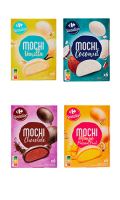 Mochis vanille ou noix de coco ou chocolat ou mangue/passion Carrefour Sensation