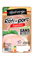 Rôti de porc Conservation Sans Nitrite Madrange