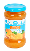 Confiture abricots allégée en sucres Carrefour Classic'