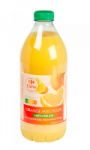 Jus d\'orange 100% pur jus avec pulpe Carrefour Extra