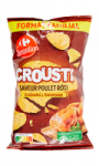Chips crousti saveur poulet rôti Carrefour Sensation