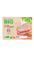 Terrine de campagne Carrefour Bio