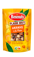 Noisettes, ananas et cajous caramélisées Plaisir Brut Bénénuts
