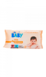 Lingettes bébé à l'huile d'amande douce Carrefour Baby