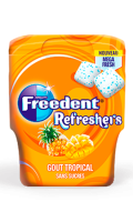 Chewing-gum sans sucres Tropical Freedent©