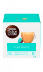 Café au lait en capsule Flat White Nescafé Dolce Gusto