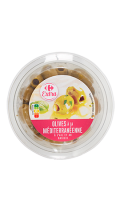 Olives vertes à la méditéranéenne Carrefour Extra