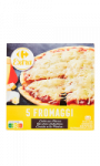 Pizza 5 fromaggi Carrefour Extra