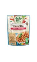 Plat cuisiné quinotto tomate parmesan Jardin Bio Etic