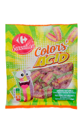 Bonbons colors\' acid Carrefour Sensation