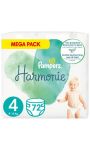 Couches bébé harmonie taille 4 Pampers