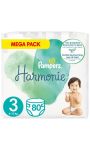 Couches bébé harmonie taille 3 Pampers