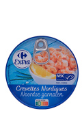 Crevettes nordiques Carrefour Extra