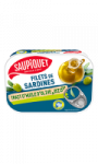 Filets de sardines à l'huile d'olive Bio Saupiquet