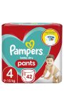Couches-culotte taille 4 : 9-15 kg baby dry pants Pampers