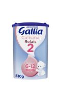 Lait bébé en poudre 6-12 mois Calisma Relais 2 Gallia