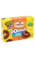 Doonuts nappés au chocolat St Michel