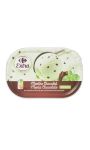 Glace menthe chocolat Carrefour Extra