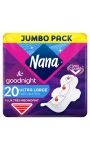 Serviettes hygiéniques Ultra Goodnight Nana
