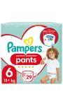 Couches-culotte taille 6 : 15+ kg nappy pants Pampers