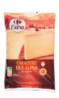 Fromage Le caractère des Alpes Carrefour Extra