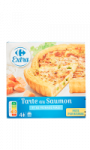 Tarte au saumon et au fromage frais Carrefour Extra