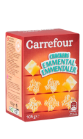 Crackers goût emmental Carrefour