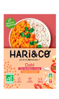 Dahl de lentilles corail à la noix de coco et épices Hari&Co