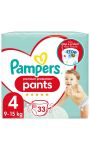 Couches-culotte taille 4 : 9-15 kg nappy pants Pampers