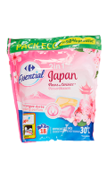 Lessive duo-doses fleurs de cerisiers du Japon Carrefour Essentiel