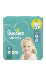 Couches-culotte taille 8 : 17 kg et + baby dry Pampers