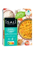 Dahl de lentilles au curry Isali