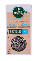 Spirales inox Carrefour Eco Planet