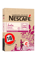 Capsules de café espresso pure arabica India Nescafé