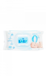 Lingettes bébé à l'eau 0% parfum et colorant Carrefour Baby