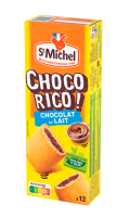 Biscuits fourrés au chocolat Chocorico St Michel