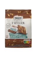 Chocolat carrés dégustation lait amandes Les Recettes de l\'Atelier Nestlé