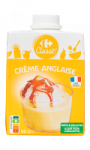 Crème anglaise Carrefour Classic'