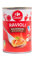 Plat cuisiné ravioli bolognaise Carrefour Classic\'
