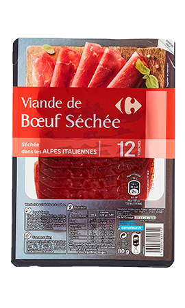 Viande de Bœuf Séchée - Carrefour - 80 g