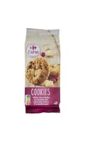 Cookies chocolat blanc canneberges Carrefour Extra